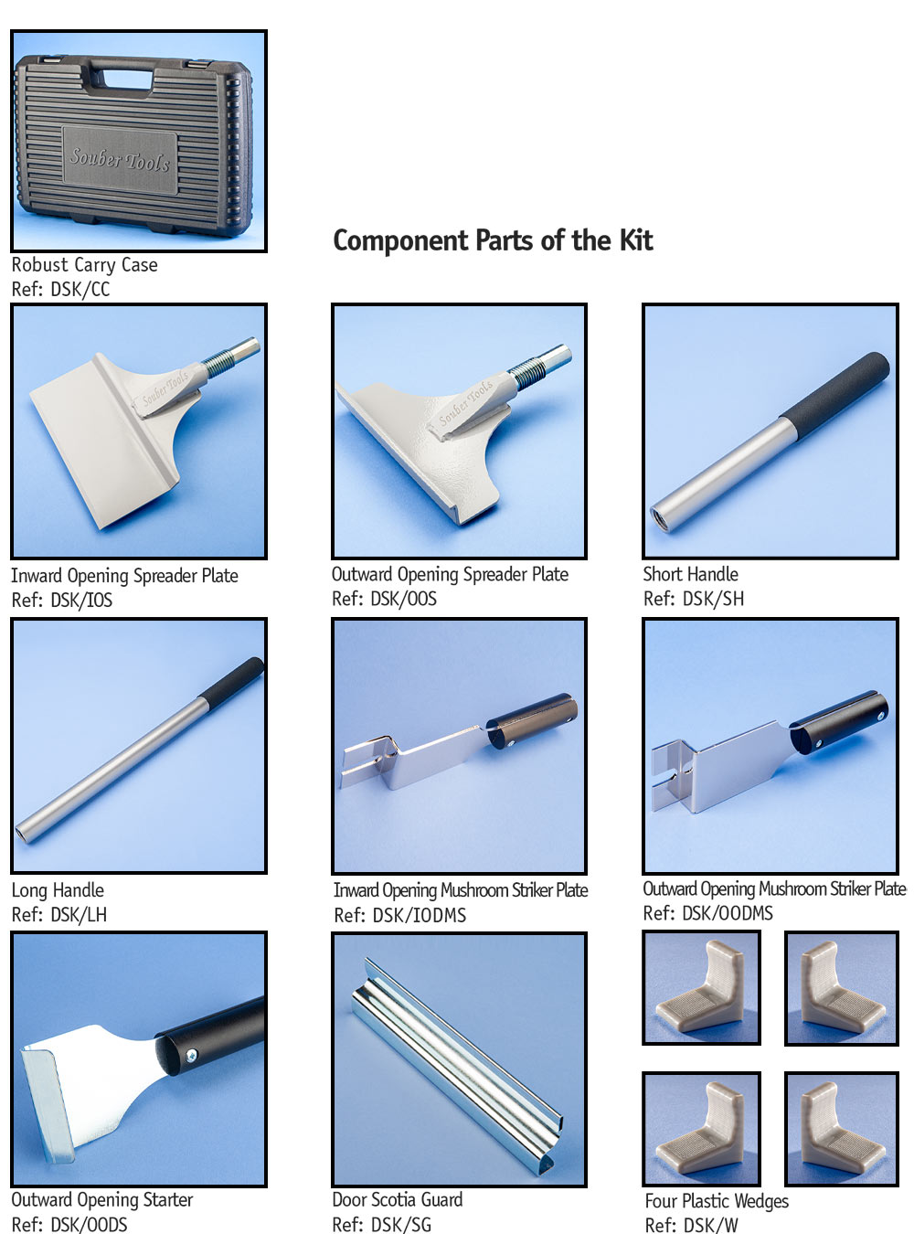 DOOR SPREADER KIT (PATENT APPLIED FOR)